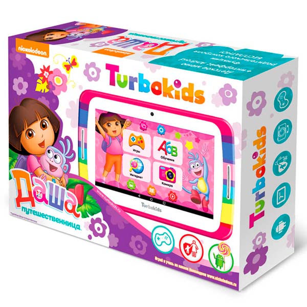 Планшет TurboKids Даша-Путешественница
