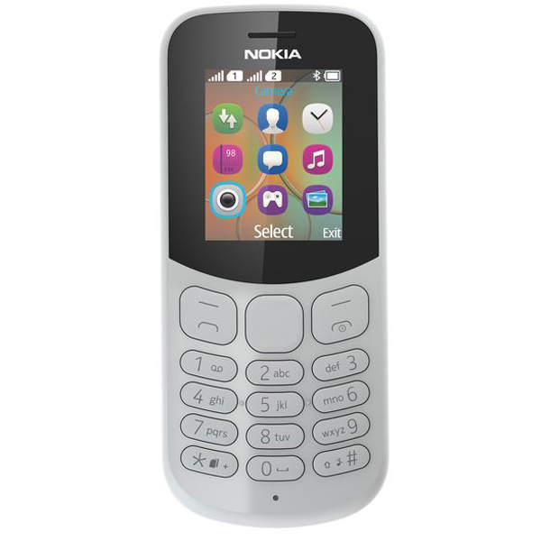 Мобильный телефон Nokia 130 DS Grey (TA-1017) фото