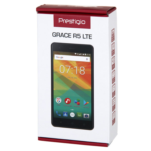 Смартфон Prestigio Grace R5 Duo Black (PSP5552)