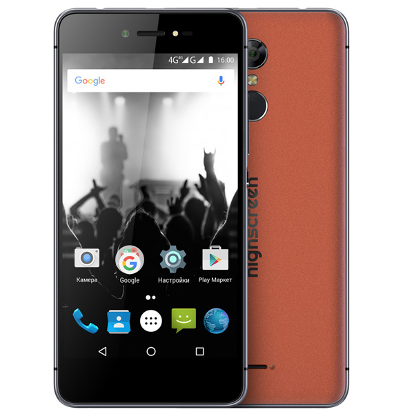 Смартфон Highscreen Fest PRO оранжевый