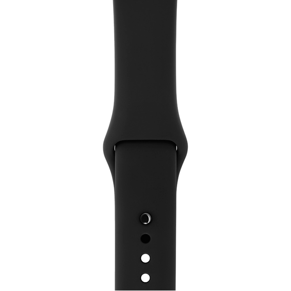 Смарт-часы Apple Watch S3 Sport 42mm Space Gr Al/Bl Band MQL12RU/A