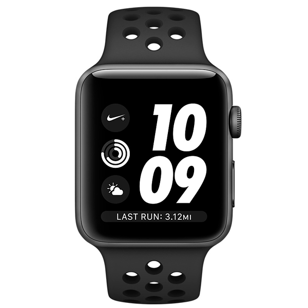 Смарт-часы Apple Watch Nike+ 42mm Space Gr Al/BlNikeBand MQL42RU/A