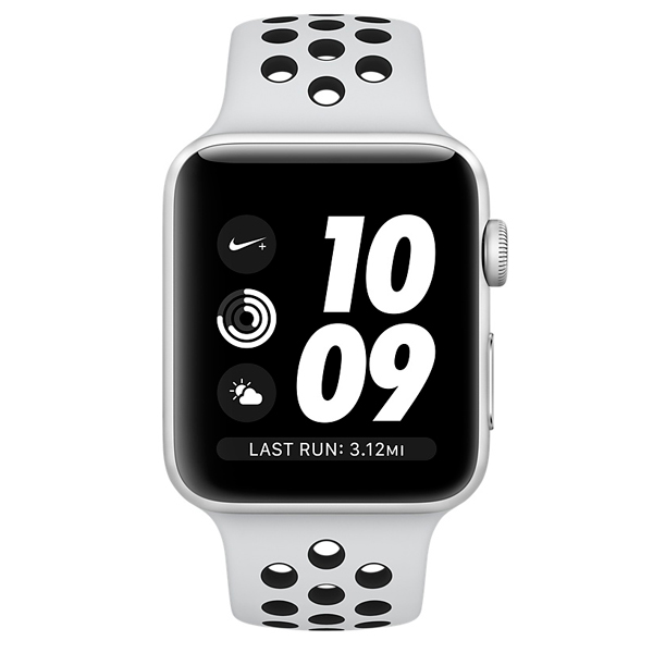 Смарт-часы Apple Watch Nike+ 42mm Silver Al/Bl Nike Band MQL32RU/A