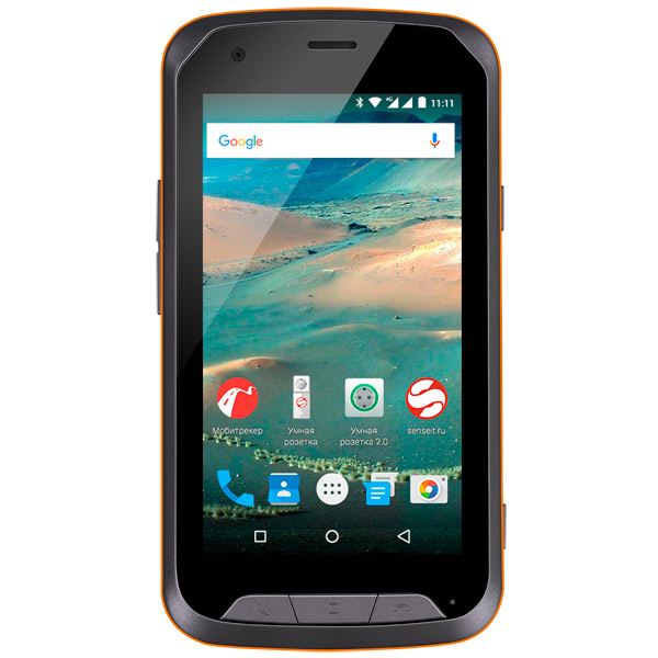 Смартфон Senseit R450 оранжевый фото