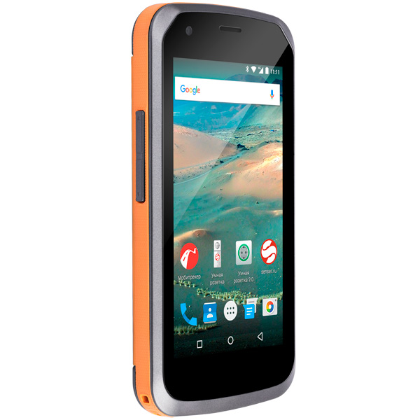 Смартфон Senseit R450 оранжевый
