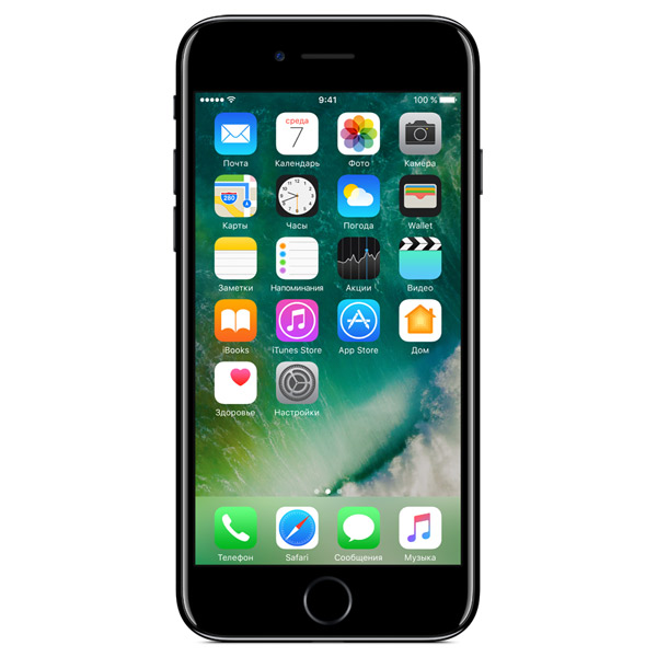 Смартфон Apple iPhone 7 32GB Jet Black (MQTX2RU/A)
