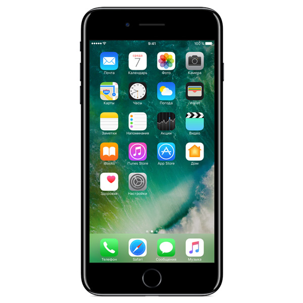 Смартфон Apple iPhone 7 Plus 32GB Jet Black (MQU72RU/A)