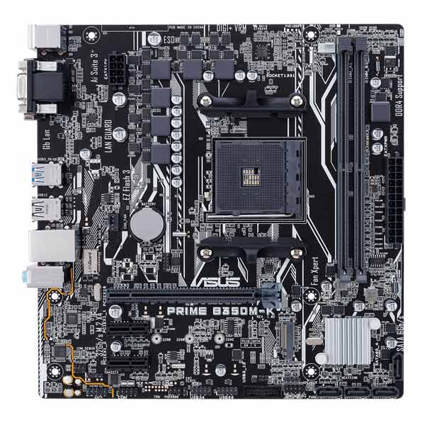 Материнская плата ASUS PRIME B350M-K