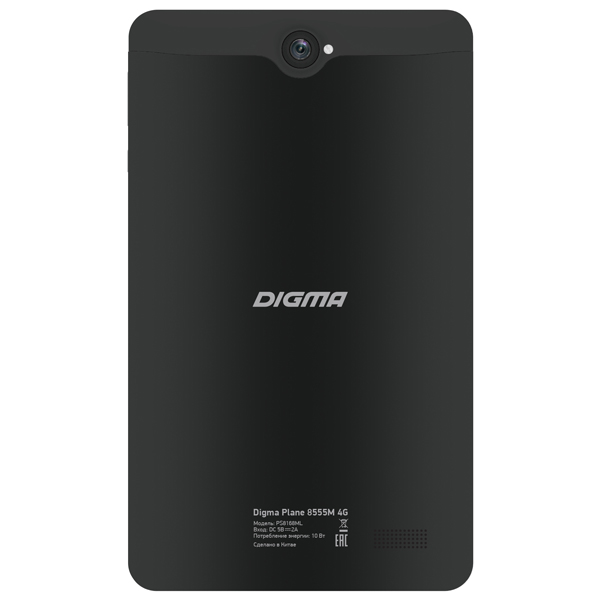 Планшет Digma Plane 8555M 8" 16Gb 4G Black (PS8168ML)