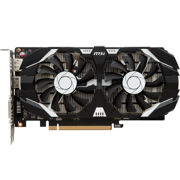 Видеокарта MSI GeForce GTX 1050 TI 4GT OC фото