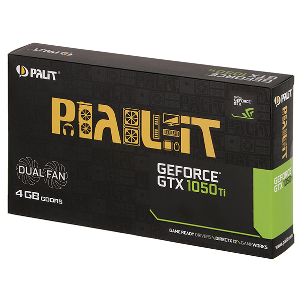 Видеокарта Palit PA-GTX1050Ti Dual 4G (NE5105T018G1-1071D)