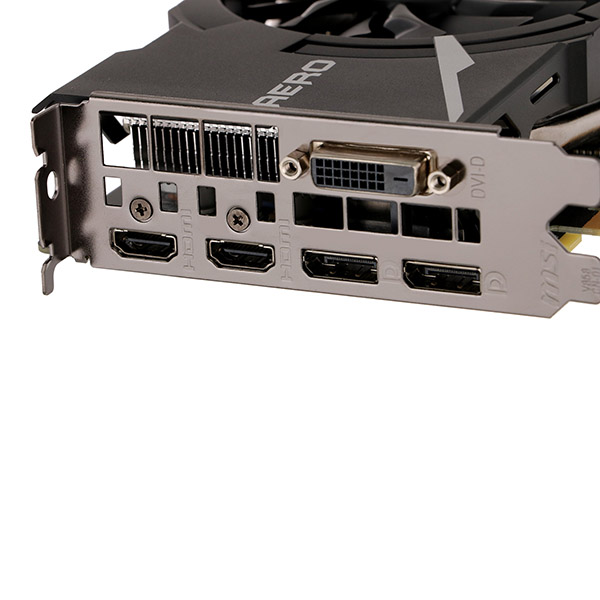 Видеокарта MSI GeForce GTX 1060 AERO ITX 3G OC