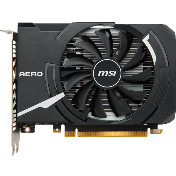 Видеокарта MSI GeForce GTX 1050 AERO ITX 2G OC