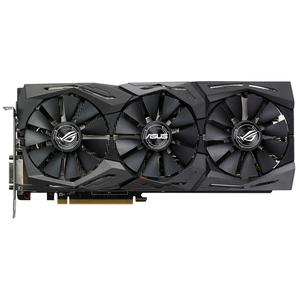 Видеокарта ASUS ROG Strix Radeon RX 580 8GB OC фото