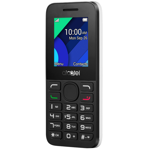 Мобильный телефон Alcatel 1054D DS Pure белый