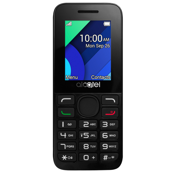 Мобильный телефон Alcatel 1054D DS Сharcoal серый