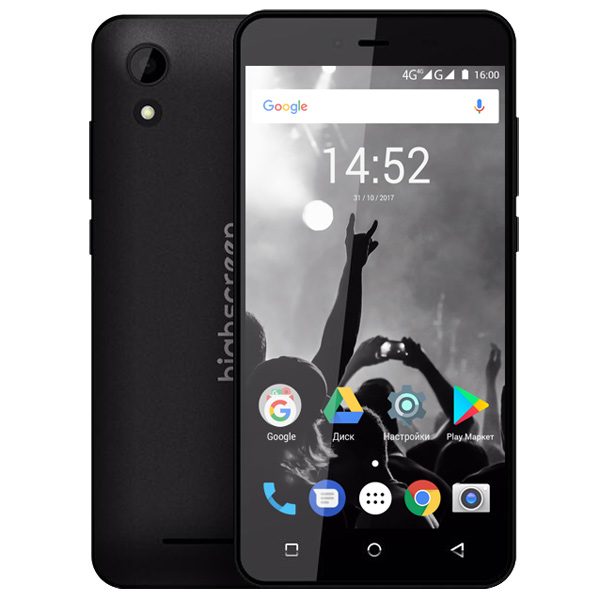 Смартфон Highscreen Easy Power черный