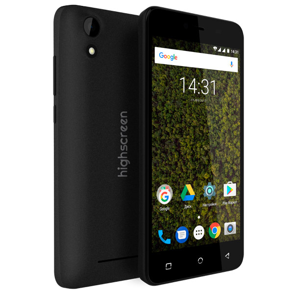 Смартфон Highscreen Easy Power черный