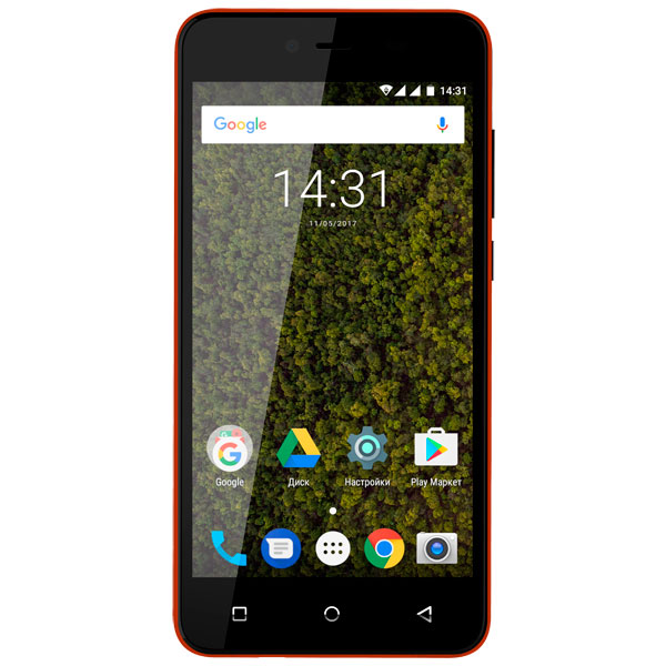 Смартфон Highscreen Easy Power красный фото