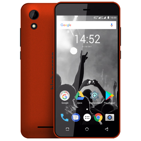 Смартфон Highscreen Easy Power красный