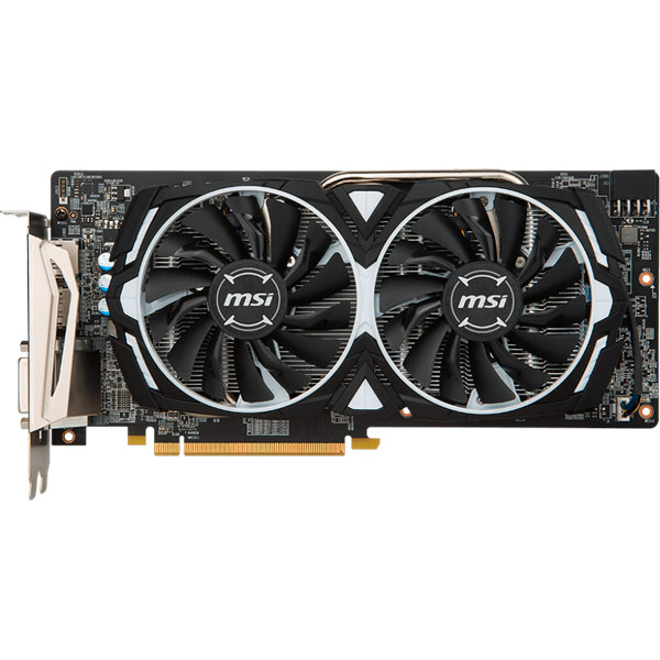 Видеокарта MSI Radeon RX 580 ARMOR 8G OC фото