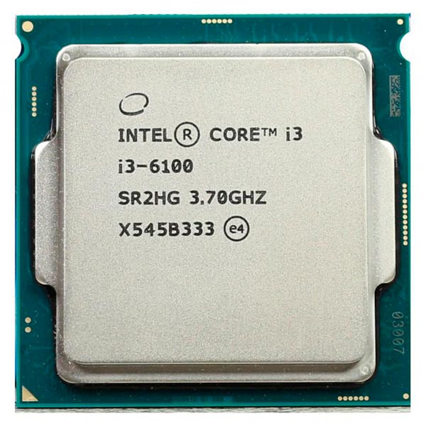 Процессор Intel Core i3-6100 фото