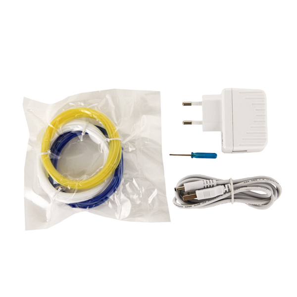 3D-ручка KREZ Falco P3D12 серебристый