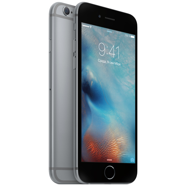 Смартфон Apple iPhone 6S 16GB Space Gray (FKQJ2RU/A) восстановленный