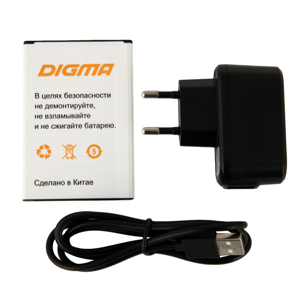 Смартфон Digma VOX FIRE 4G 8Gb Gray