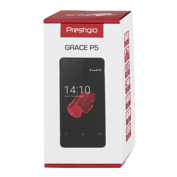 Смартфон Prestigio Grace P5 Duo Black (PSP5515)