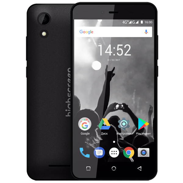Смартфон Highscreen Easy Power Pro черный