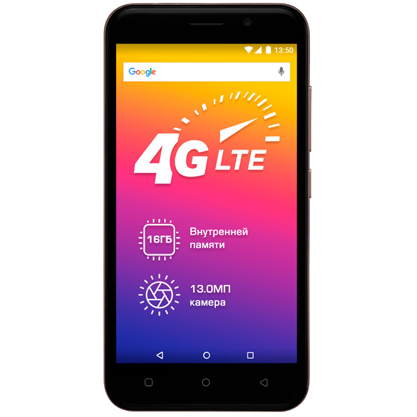 Смартфон Prestigio Grace M5 Duo LTE Gold (PSP5511)