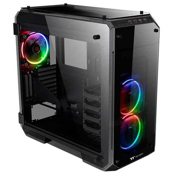 Корпус для компьютера Thermaltake View 71 Tempered Glass RGB (CA-1I7-00F1WN-01)