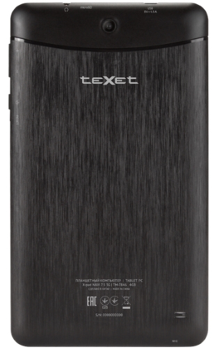 Планшет teXet X-PAD NAVI 7.5 3G
