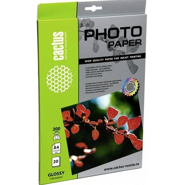 Фотобумага для принтера Cactus CS-GA420020E