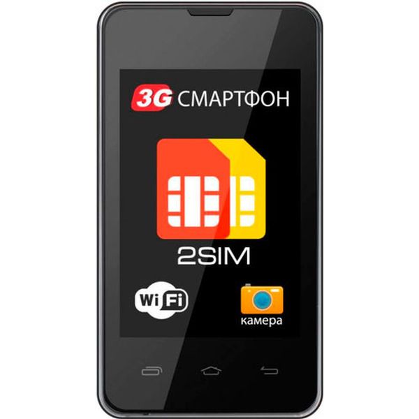 Смартфон Explay A351 черный