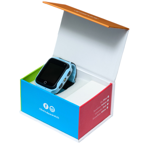 Часы с GPS трекером Indee D26C синий