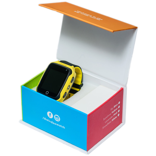 Часы с GPS трекером Indee D26C желтый