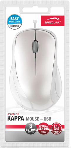 Мышь проводная Speed-Link SL-6113-WT