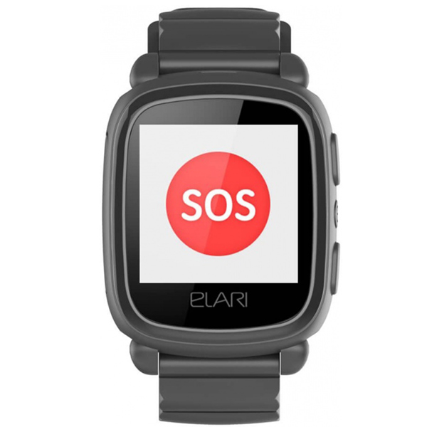 Часы с GPS трекером Elari Kid Phone 2 черный