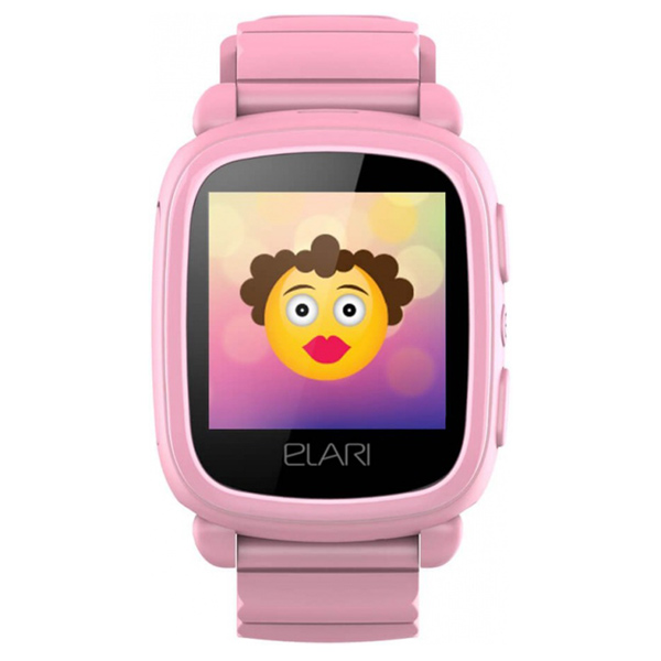 Часы с GPS трекером Elari Kid Phone 2 розовый