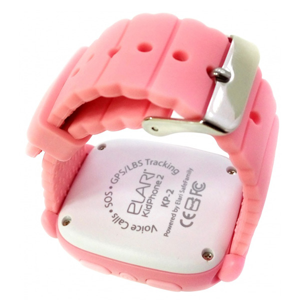 Часы с GPS трекером Elari Kid Phone 2 розовый