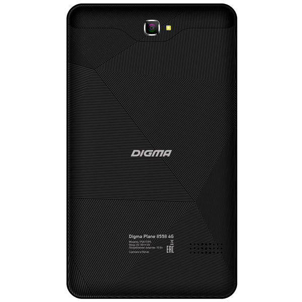 Планшет Digma Plane 8558 8" 16Gb LTE Black (PS8172PL)