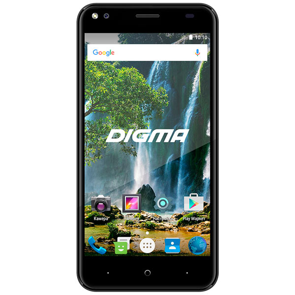 Смартфон Digma VOX E502 4G 16Gb черный