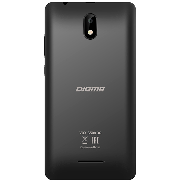 Смартфон Digma VOX S508 3G 16Gb черный