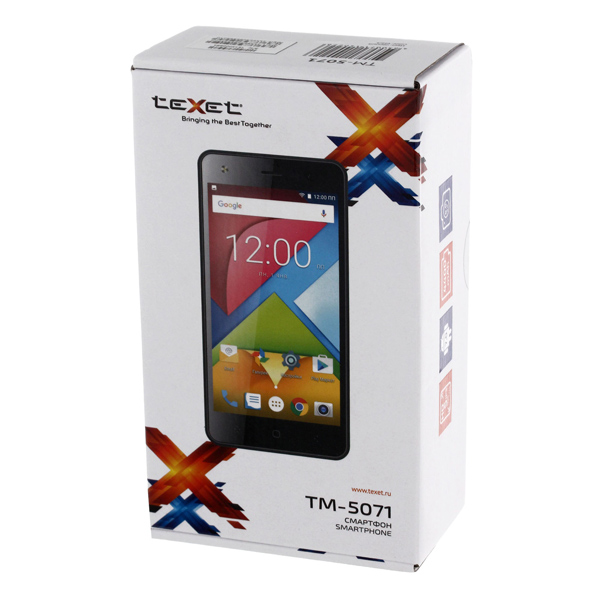 Смартфон teXet TM-5071 синий