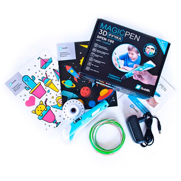 3D-ручка Dubllik DPEN-100 Light Blue