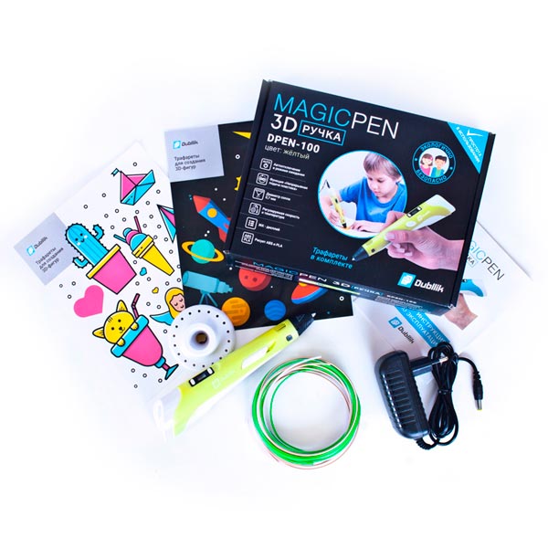 3D-ручка Dubllik DPEN-100 Yellow