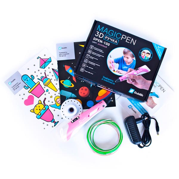 3D-ручка Dubllik DPEN-100 Pink