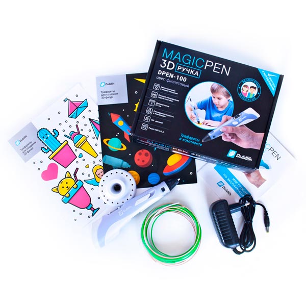 3D-ручка Dubllik DPEN-100 Violet